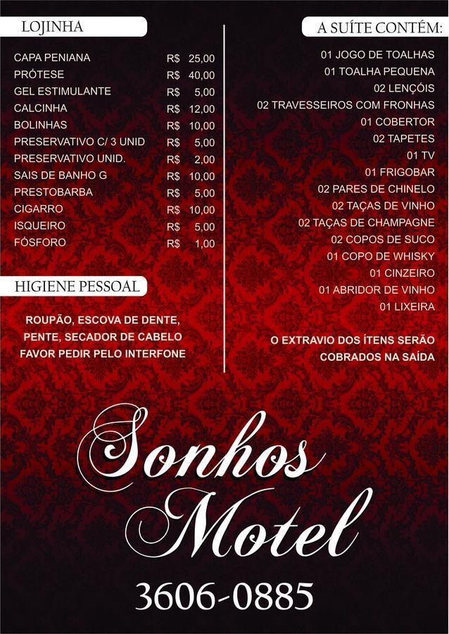 Sonhos Motel (Adults Only) Colombo Bagian luar foto